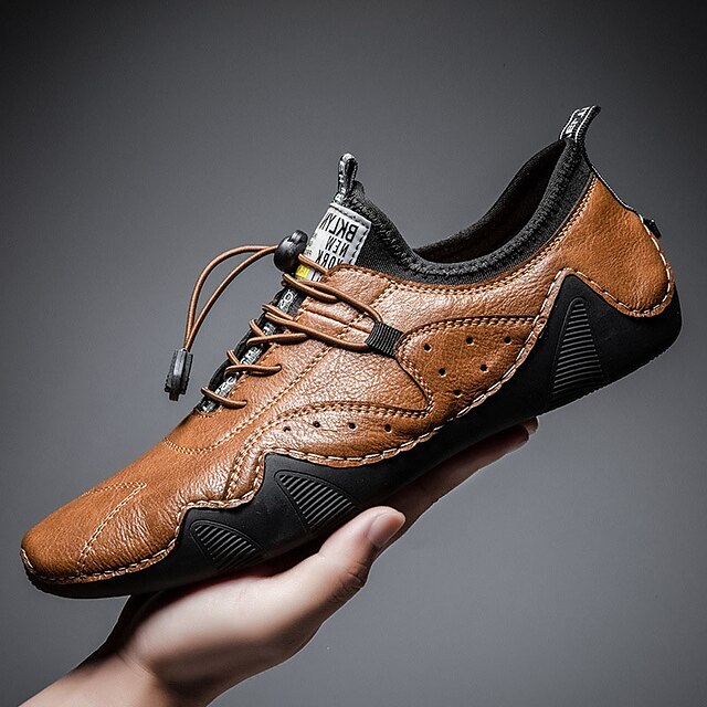 Faux Men's – Lightweight Sneakers Casual Leather