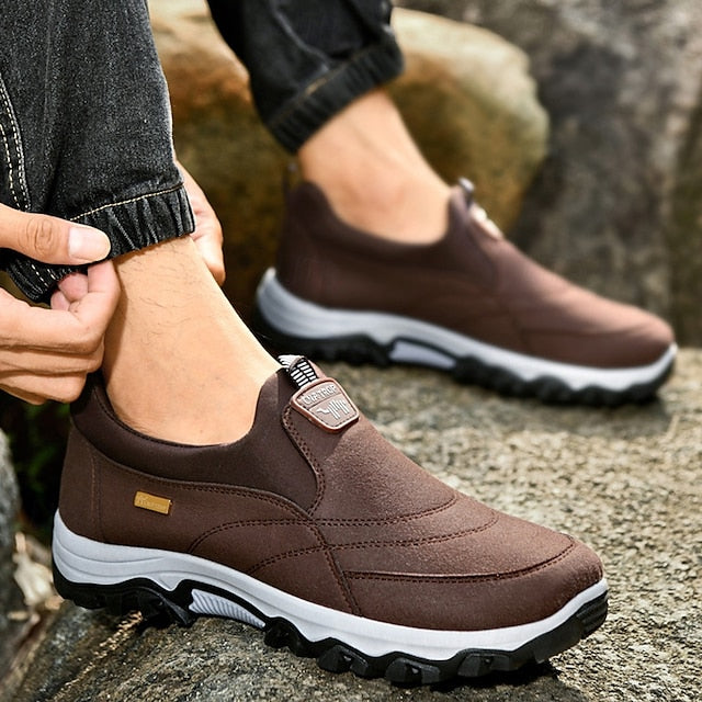 Slip-Ons PU Loafers Breathable Leather Men's