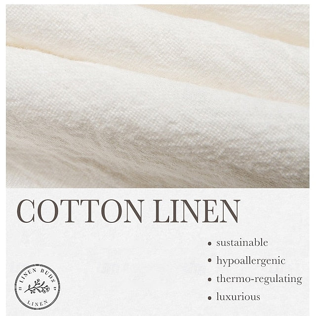 Trousers Pants Summer Linen Elastic Pants Men's Pleated