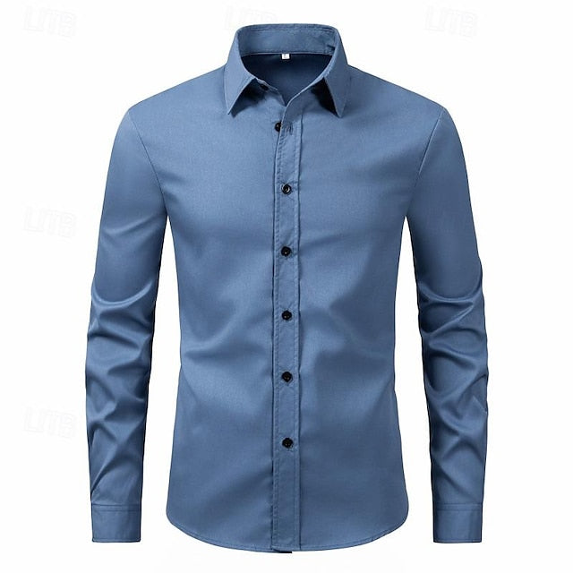 Shirt Beach Up Button Casual Summer Men's