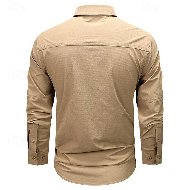 Work Shirt Men's Workwear Button Shirts Up