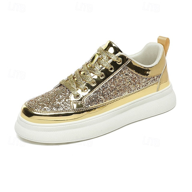 Sneakers Men's Leather Comfortable Slip Casual PU Walking