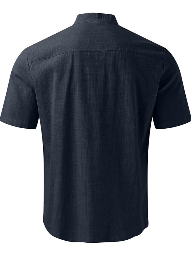 Shirt Collar Men's Mandarin Chinese