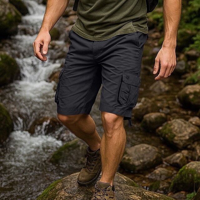 Camping Shorts Shorts Outdoor Shorts Cargo Casual Men's