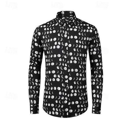 Button Men's Beach Summer Up Casual Shirt