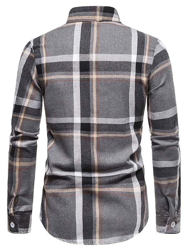 Men's Up Button Beach Shirt Summer Casual