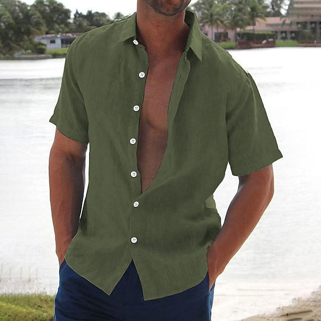 Short Shirt Tee T V Men's Sleeve Top