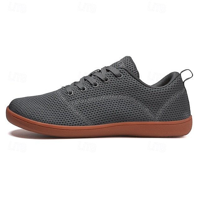 Sneakers Orange Bright Sole Men's – with Knit White