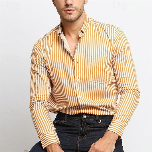 Up Men's Shirt Beach Summer Button Casual