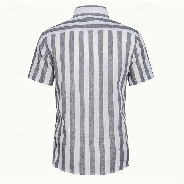 Beach Up Men's Casual Shirt Summer Button