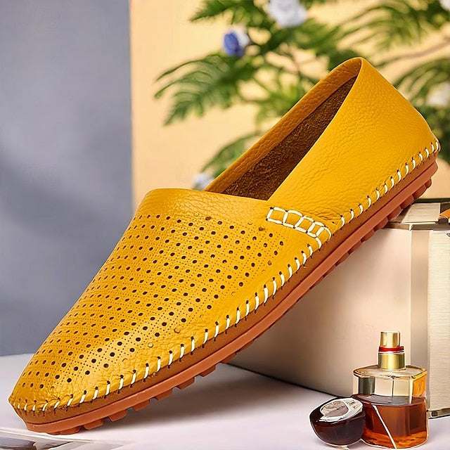 Casual Men's Shoes Mesh Lightweight Slip-On Breathable –