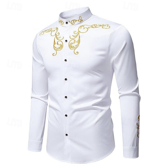 Men's Up Button Shirt Beach Summer Casual