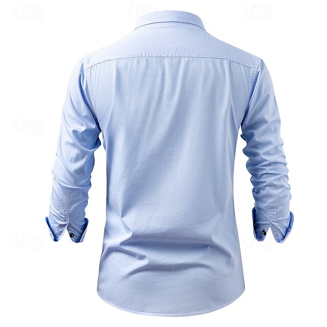 Casual Button Men's Up Beach Shirt Summer
