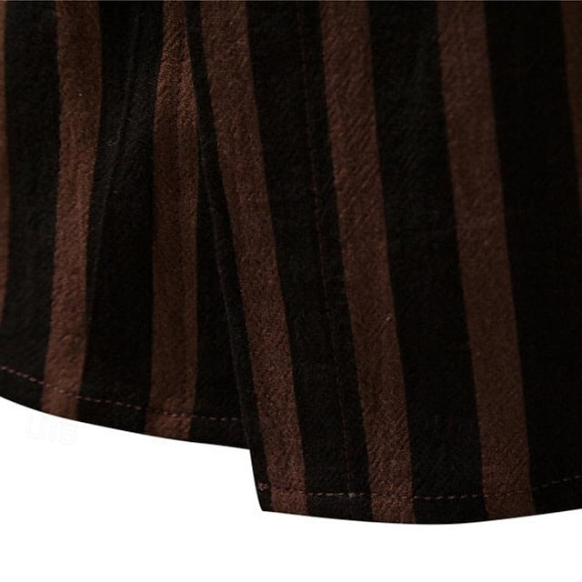 Men's Shirt Beach Up Summer Button Casual