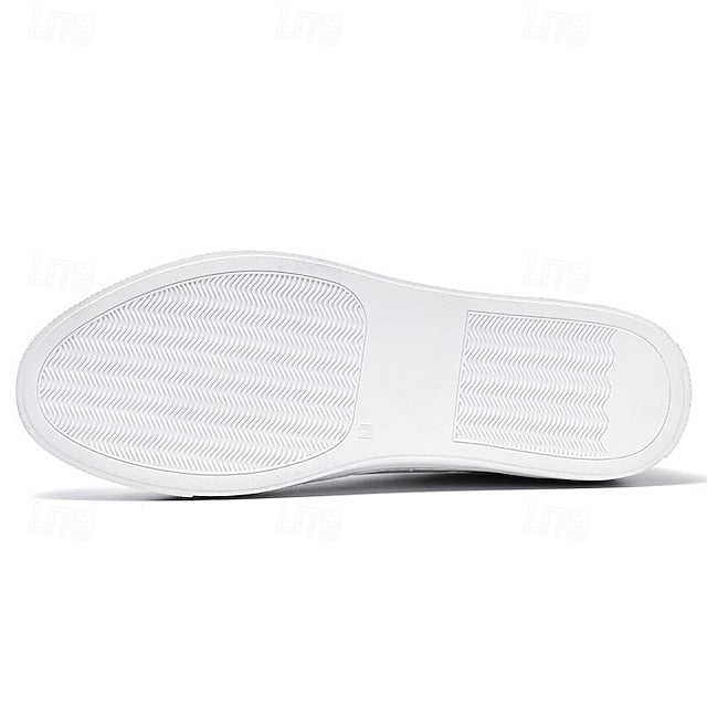Casual Men's Walking Split Sneakers Leather Comfortable
