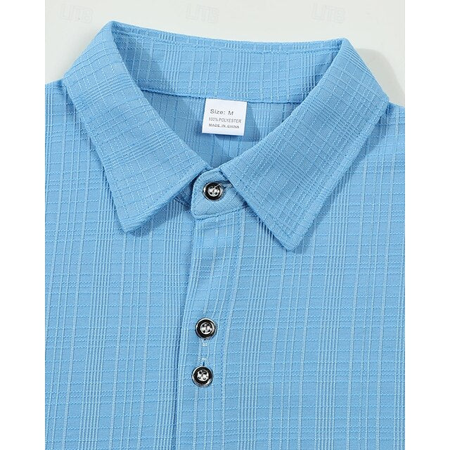 Men's Up Shirt Summer Beach Casual Button