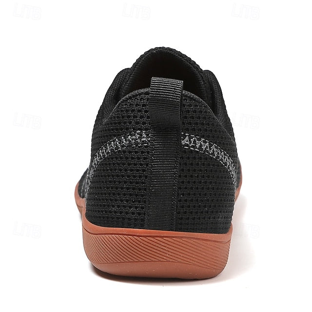 Sneakers Orange Bright Sole Men's – with Knit White