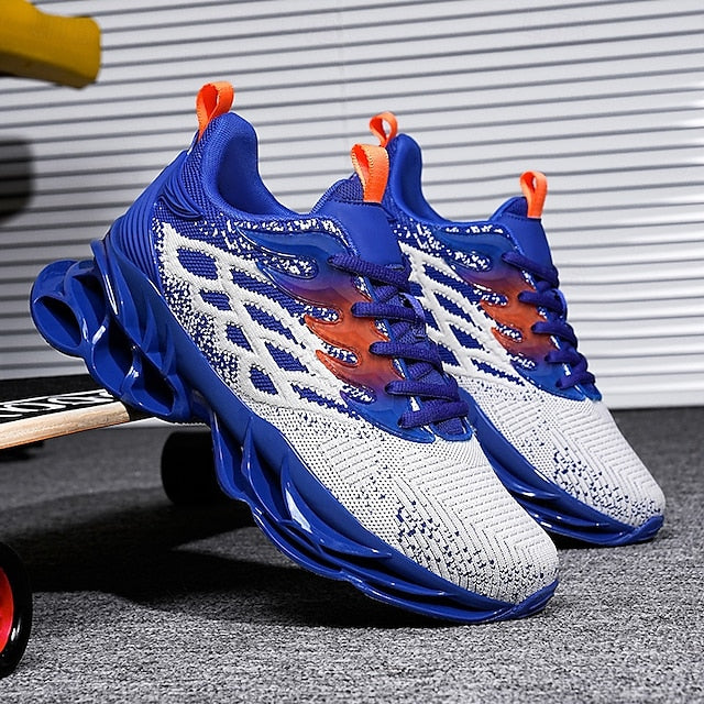 Sneakers with Men's Blue Athletic Sole Hollow Unique