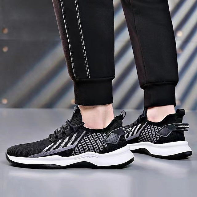 Sneakers Shoes Flyknit Men's Casual Look Sporty