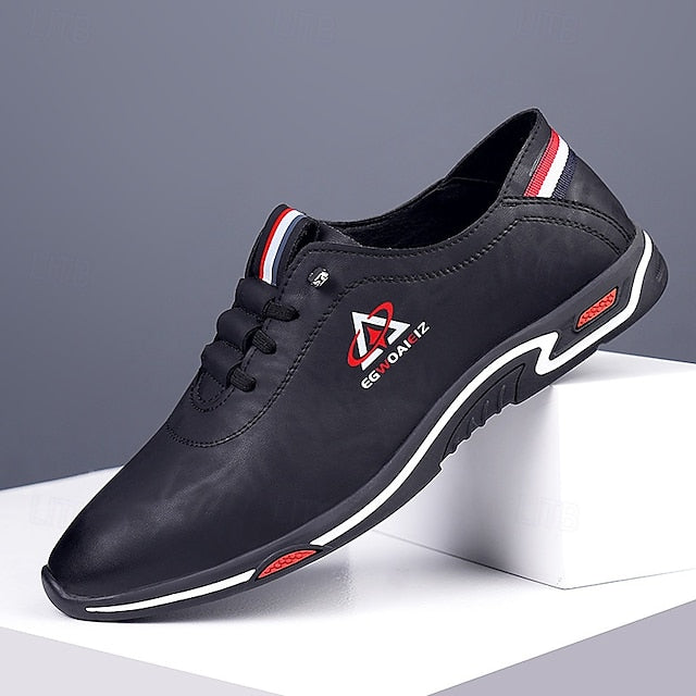 – Men's Slip-On Lightweight Sports White Sneakers