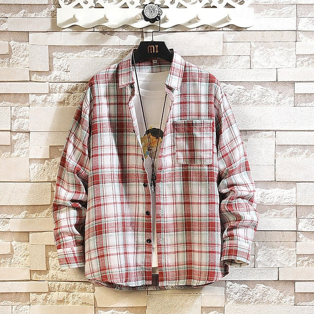 Summer Up Beach Button Shirt Men's Casual