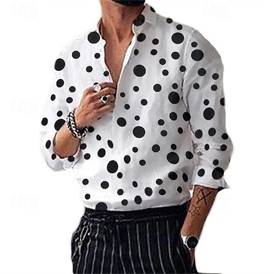 Shirt Button Casual Up Beach Summer Men's