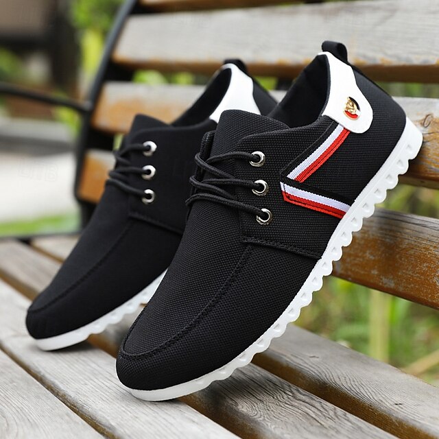 and Navy Nylon Tan Casual Men's Sneakers – Breathable