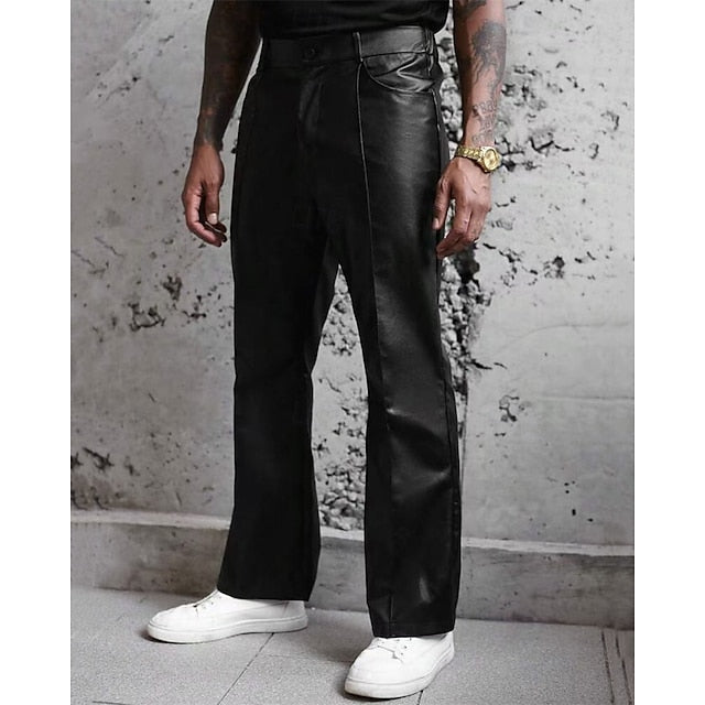 Pants Men's Golf Stretch Casual Trousers Pocket