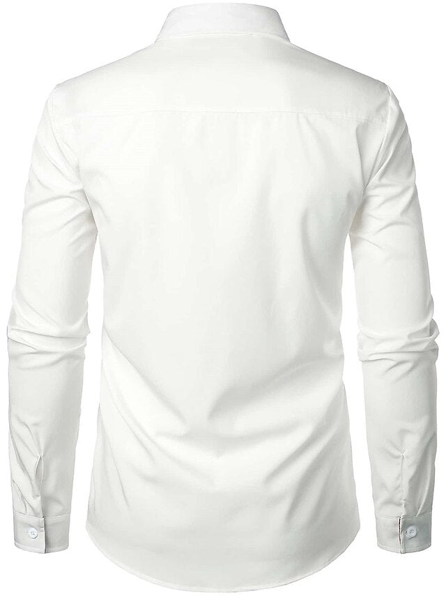 Summer Beach Shirt Button Men's Up Casual