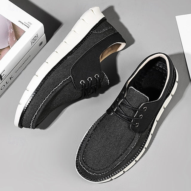Mesh with Design Slip-On Breathable Fashionable Shoes Men's