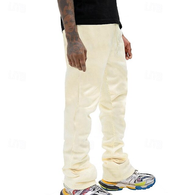 Pants Sweatpants Casual Elastic Drawstring Men's Trousers