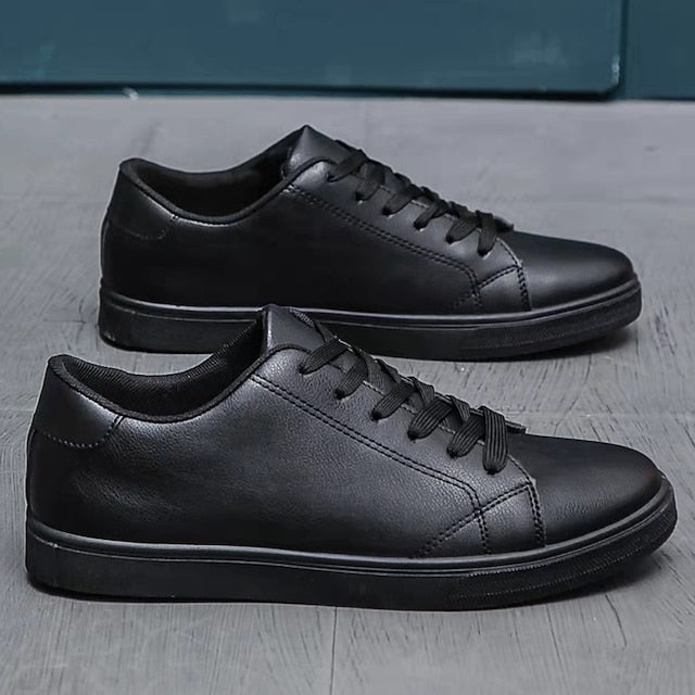 Daily Casual Sneakers White Women Faux Shoes Men's Walking