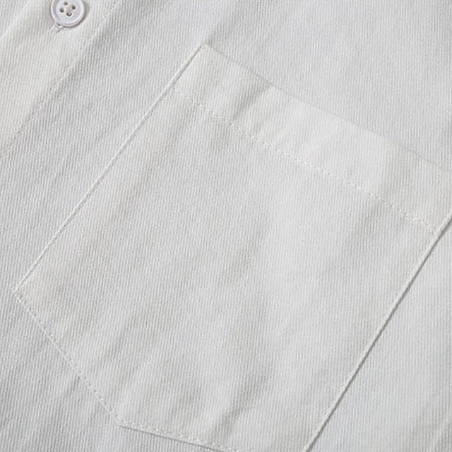 Button Summer Up Shirt Beach Casual Men's