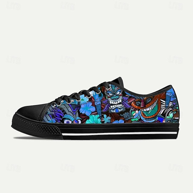 Men's Sneakers Size Shoes Classic Casual Beach Plus Print