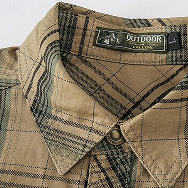 Summer Casual Bowling Shirt Button Men's