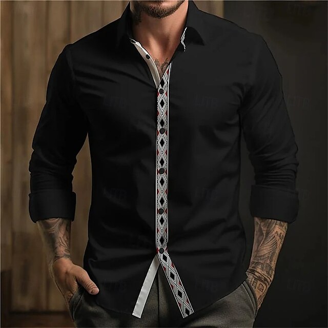 Up Casual Men's Shirt Summer Button Beach
