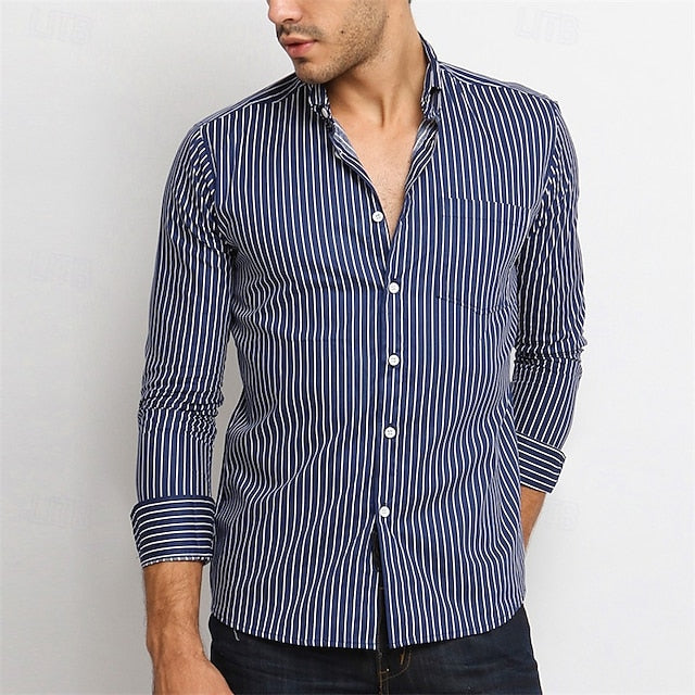 Up Button Shirt Summer Beach Casual Men's