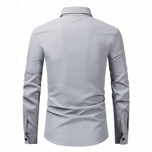 Shirt Beach Up Button Casual Summer Men's