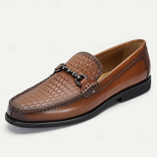 White Espadrille Men's Shoes Slip-On Artistic with