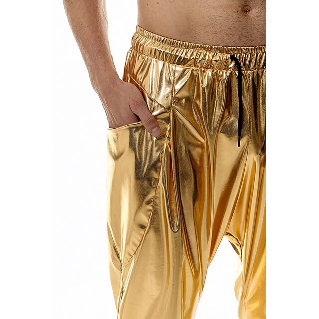 Trousers Sequin Elastic Casual Pants Men's Joggers