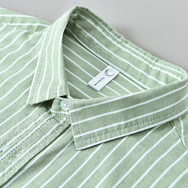 Casual Button Up Shirt Beach Men's Summer