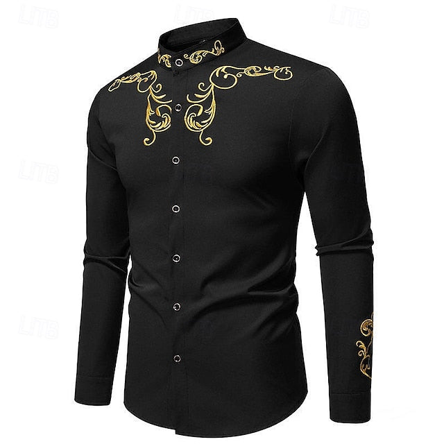 Men's Up Button Shirt Beach Summer Casual