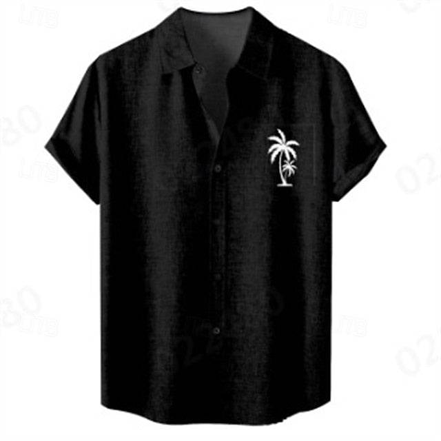 Casual Summer Men's Minimalist Shirt Aloha