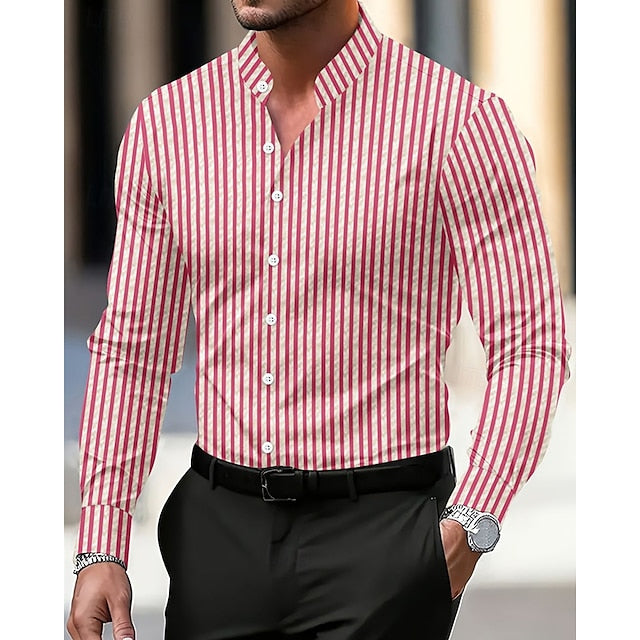Men's Shirt Casual Button Beach Up Summer
