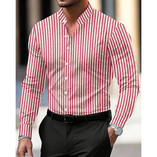 Men's Shirt Casual Button Beach Up Summer