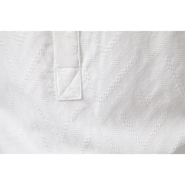 Shirt Beach Summer Popover Men's Casual