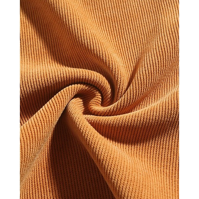 Trousers Pants Straight Leg Men's Corduroy Athletic