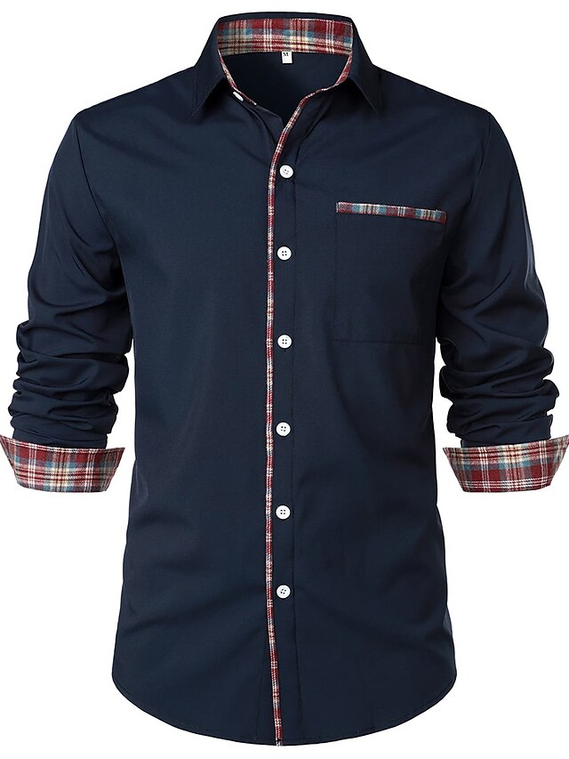 Summer Beach Shirt Button Men's Up Casual