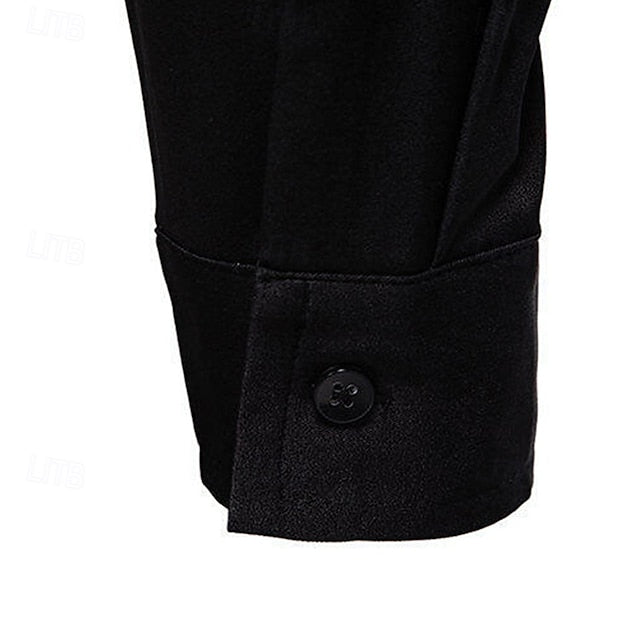 Beach Summer Shirt Men's Casual Up Button