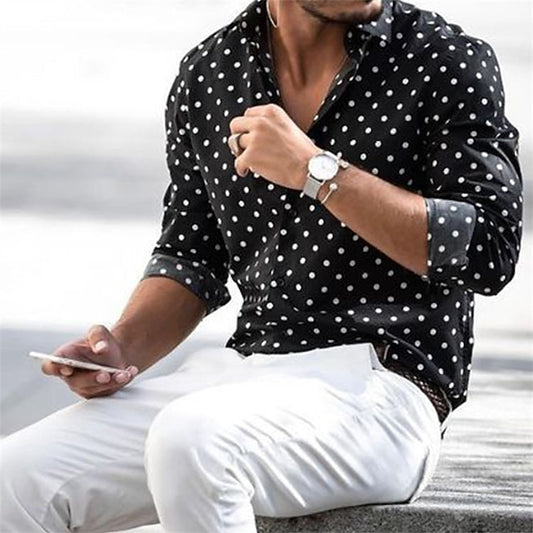 Up Button Hawaiian Men's Summer Shirt